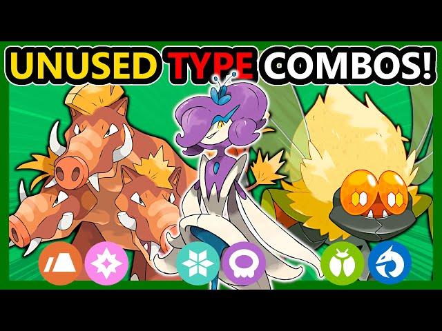 NEW Pokemon with UNUSED Type Combos!