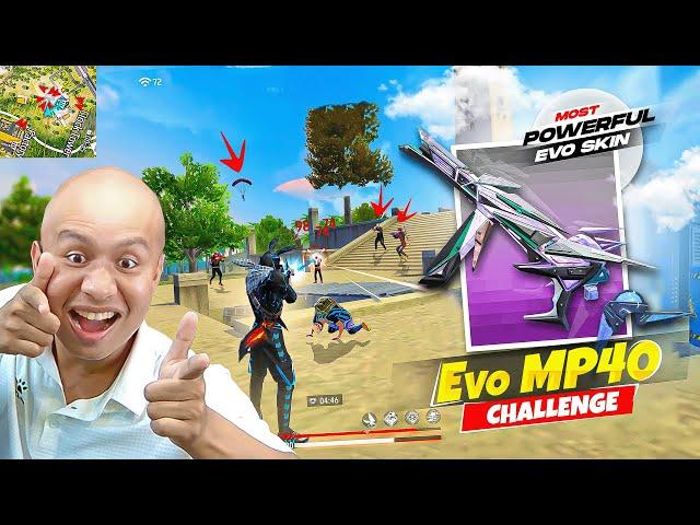 Only New Mp40 Evo 2.0 Challenge in Solo Vs Squad Tonde Gamer - Free Fire Max