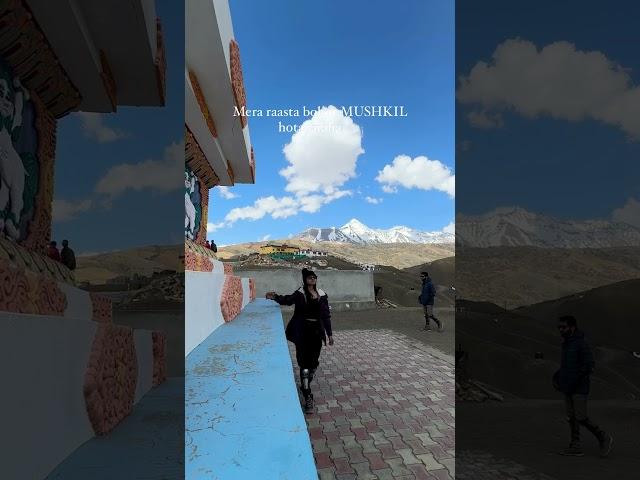 Satya vachan #travelwithafiya #solotraveller #solotravelers #femaleversion #spitivalley