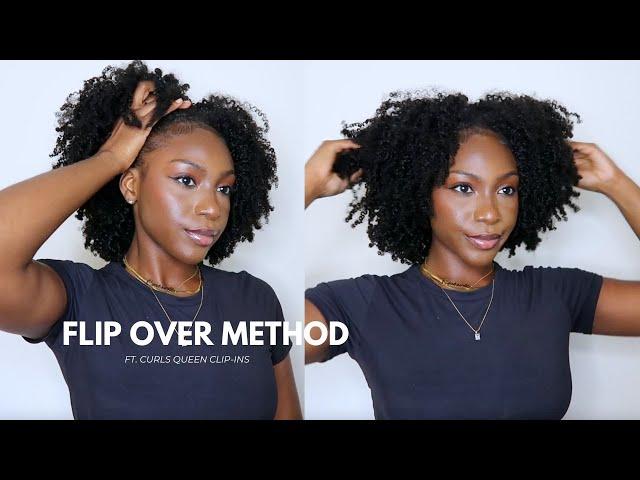 BEST Clip-Ins Install | Flip Over Method 4a-4b | Curls Queen x MichelleGabrielle