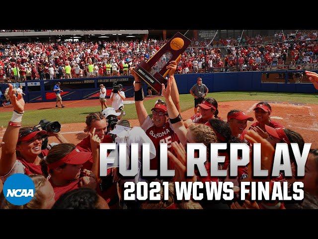 Oklahoma vs. Florida State: 2021 WCWS Finals Game 3 | FULL REPLAY