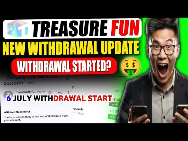  Treasure NFT Big Update Today | FUN Withdrawal Problem Solved?