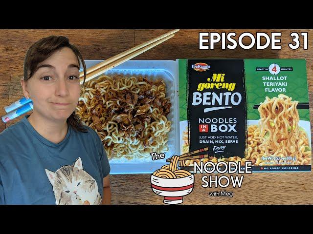 Ibu Ramen Mi Goreng Bento Noodles in a Box Shallot Teriyaki Flavor | THE NOODLE SHOW - Episode 31