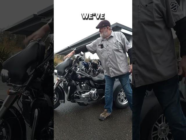 Hey Harley Fam! Tony’s going to tell us all about this 2022 Tri Glide!   #trikes #oregon