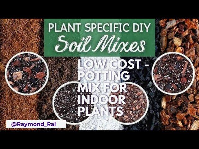 Simple Low Cost Soil-Mix For Indoor Plants 🪴 || ( Using Leaf Manure) Most Aroids Loves Chunky Soil.