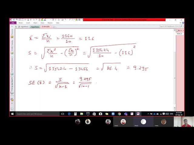 TY A Sp Stat Hypothesis  23 09 2020