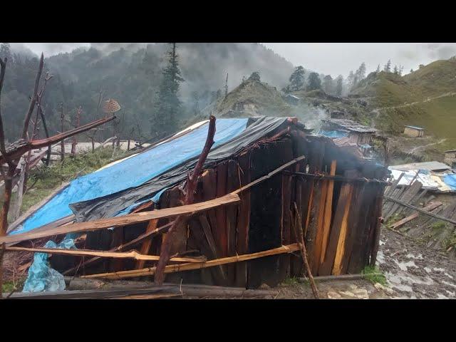 Poor But Happy Lifestyle in Nepali Mountain Village || Rural Life of Nepal || VillageLifeNepal