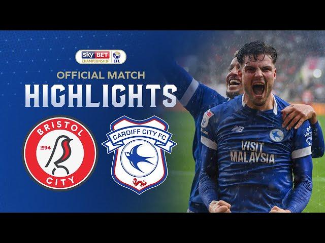 HIGHLIGHTS | BRISTOL CITY vs CARDIFF CITY