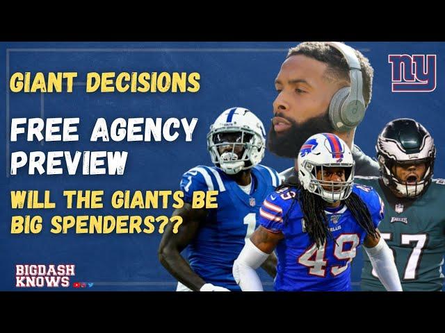 New York Giants | Free Agency Preview | Big Spenders???...