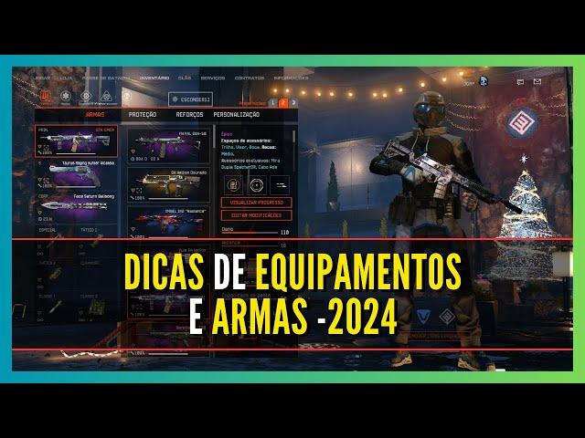 WARFACEC - DICAS DE MELHORES ARMAS E EQUIPAMENTOS 2024