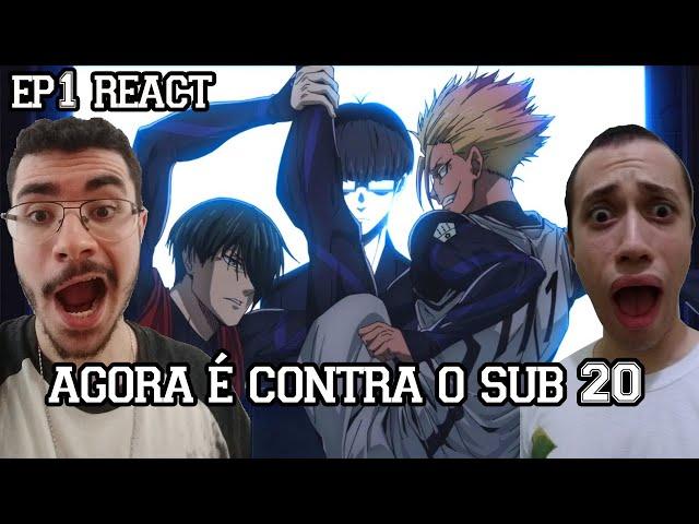 O EGO VOLTOU, AGORA CONTRA O SUB 20 - Blue Lock Temporada 2 Episódio 1 REACT