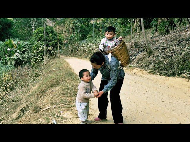 A poor mother and daughter help a baby whose mother has lost its mother. Find the baby's mother