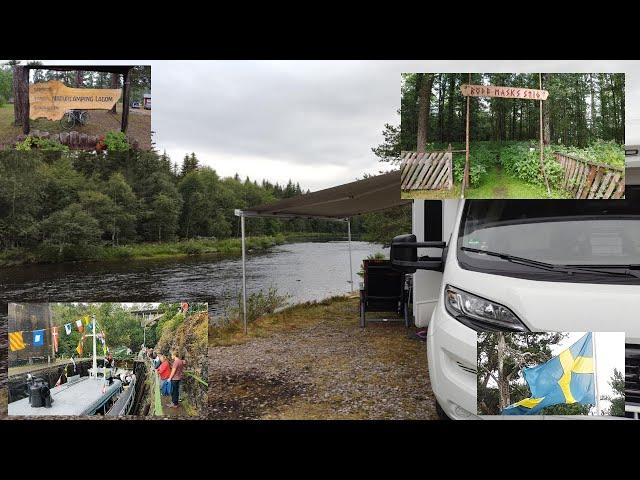 Südschweden-Wohnmobil-Tour: Advädukt, Holzkirche, Vikinger-Zentrum & Lagom Campingplatz