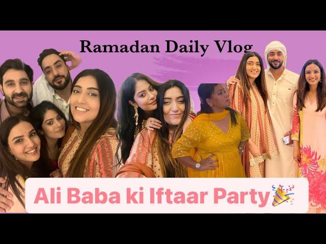 Ramadan Daily Vlog| Iftar Party - Aly Goni & Jasmin - Shireen Mirza || Hasan Sartaj