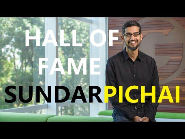 Sundar Pichai- Hall of Fame | Google, Alphabet CEO | Motivation