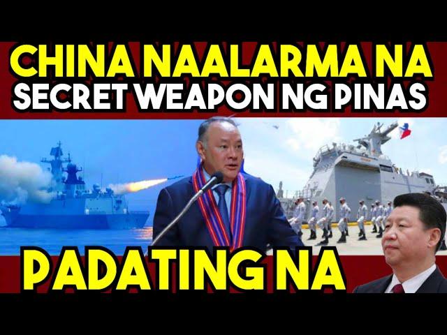 BREAKING NEWS! CHINA NAALARMA sa PILIPINAS. MATINDING WEAPON PADATING NA