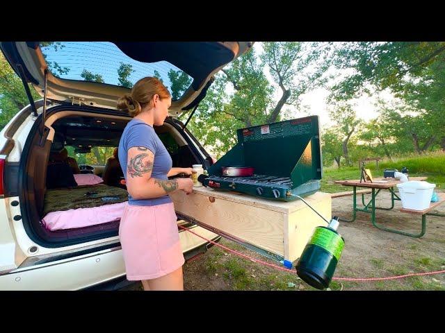 SOLO SUV CAMPING AT MEDORA CAMPGROUNDS