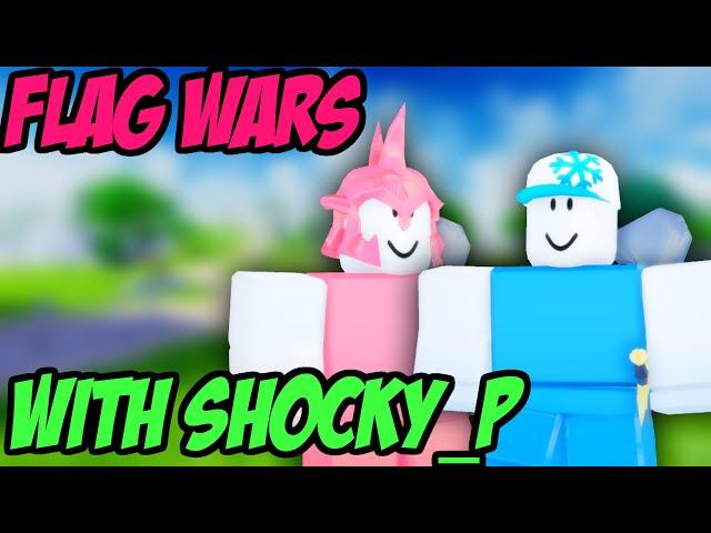 PLAYING ROBLOX FLAG WARS WITH SHOCKY_P