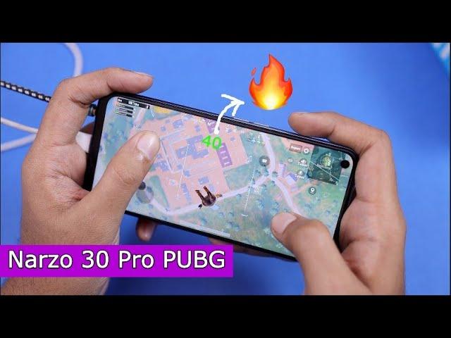 Realme Narzo 30 Pro Pubg Mobile Gaming Test with FPS, Graphics & Heating | PUBG Gameplay 