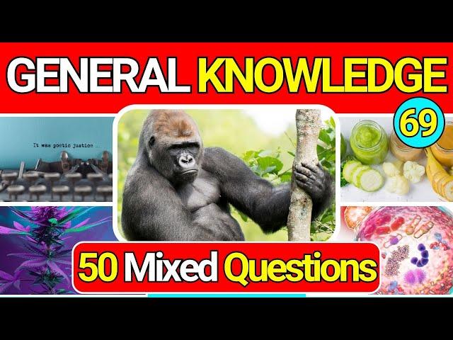 General Knowledge Quiz Trivia 69 | Can You Answer All 50 Questions Correctly? 2024