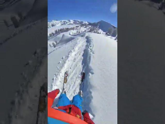 What a rush! 90 foot front flip off a cliff