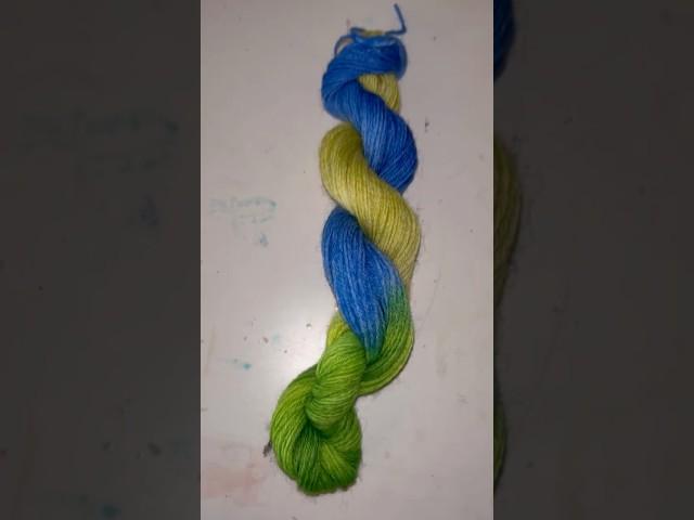 Immersion Dyeing Hand Dyed Yarn #crafty #crochet #handdyedyarn #yarn #yarntube #handdyed #yarnlove