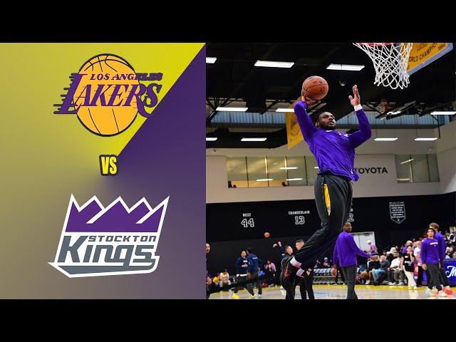 South Bay Lakers vs Stockton Kings | Lakers Highlights