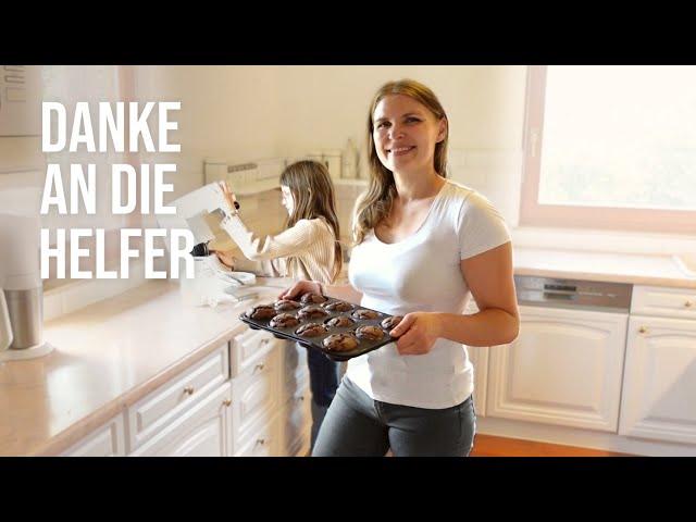 Großes Backen für die Kathastrophenhelfer + Vlog + Hausputz