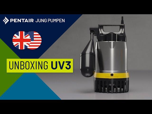 Unboxing wastewater pump MultiDrain UV 3 from Jung Pumpen