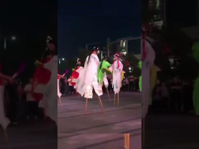 Traditional street show #china 