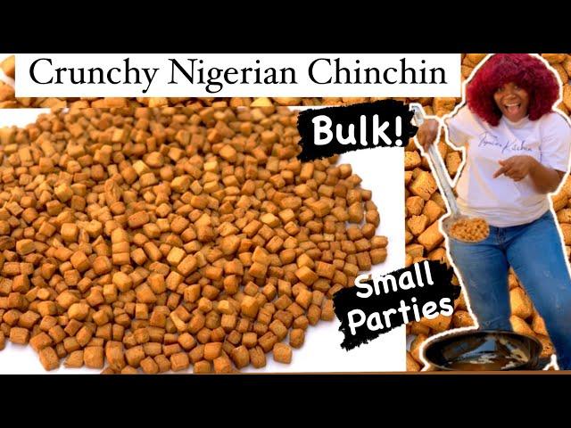 How to make crunchy & best Nigerian Chinchin in bulk | very detailed | for hangouts