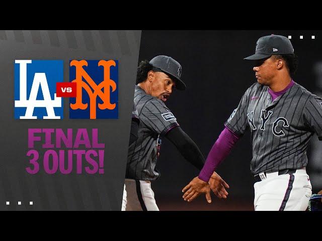 FINAL 3 OUTS: Cue the trumpets! Edwin Díaz shuts the door and closes the game for the Mets!