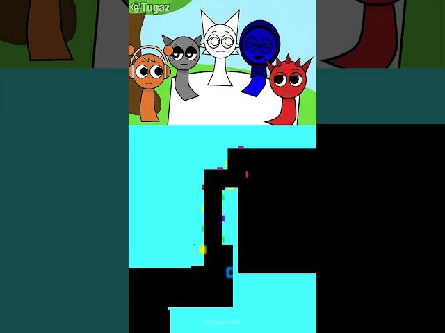 Sprunki Evil Laugh Competition, Who Wins? (Incredibox Sprunki Meme) | Blue Bouncing Square