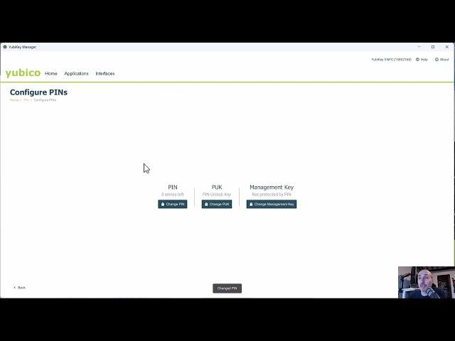 I bought a Yubikey now what? Setting pin and configure the key