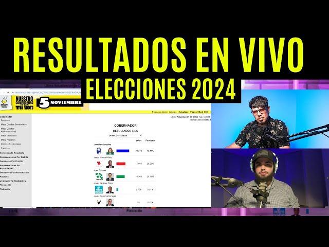  En VIVO Resultados Elecciones Puerto Rico 2024 Ft @POVPODCAST15