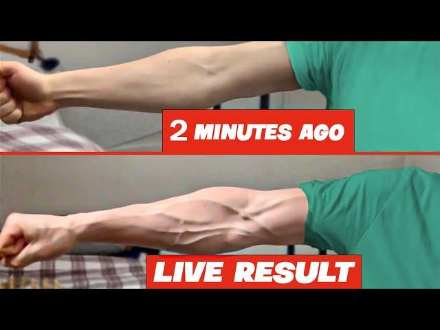 get Veiny Hands & Forearms At home / Without equipment /