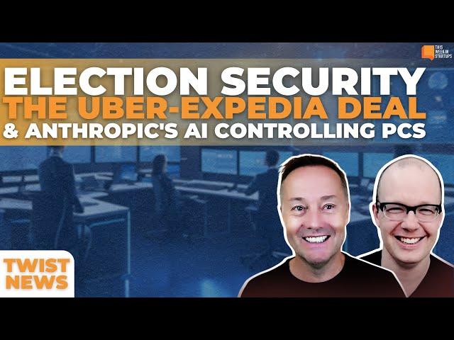 Election Security, Skift's Rafat Ali, and Anthropic Unleashes PC AI  | E2030