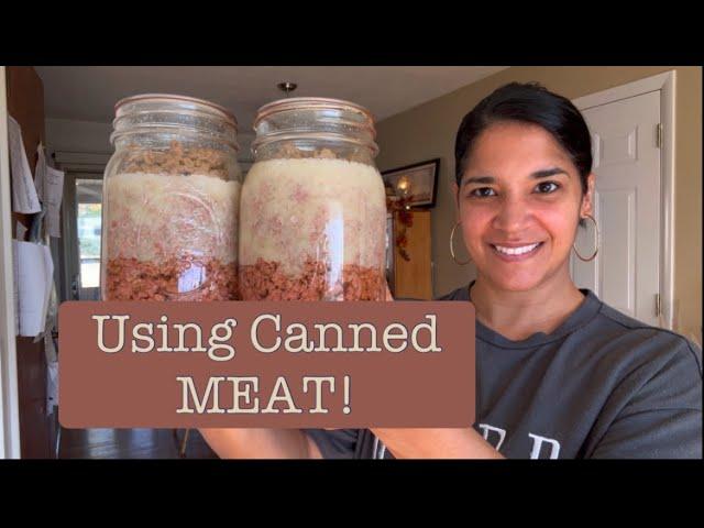 Canned meat, how I use it.