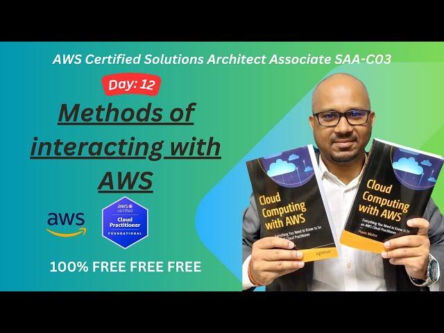 Methods of Interacting with AWS | AWS With Pravin Mishra