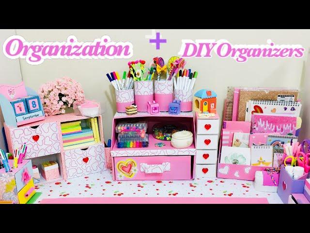 Stationery Organization / DIY Organizers / Back to School