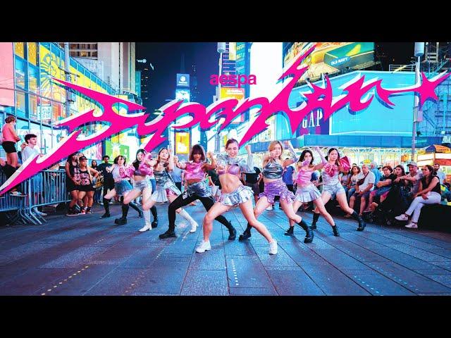 [KPOP IN PUBLIC NYC | TIMES SQUARE] aespa 에스파 'Supernova' Dance Cover by OFFBRND