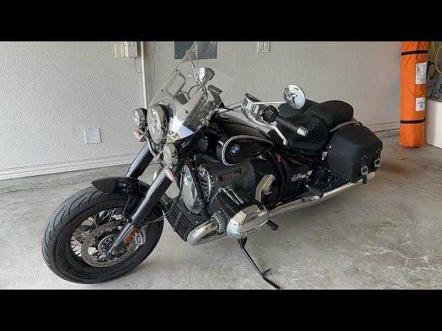 BMW R18 Classic - Crash Bar and Passenger Backrest Installation