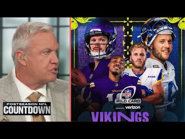 NFL Countdown | Sam Darnold will outplay Matthew Stafford - Rex Ryan on Vikings vs Rams in Playoffs