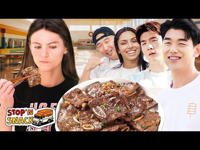 American High School Students Try Korean Short Ribs for the FIRST TIME