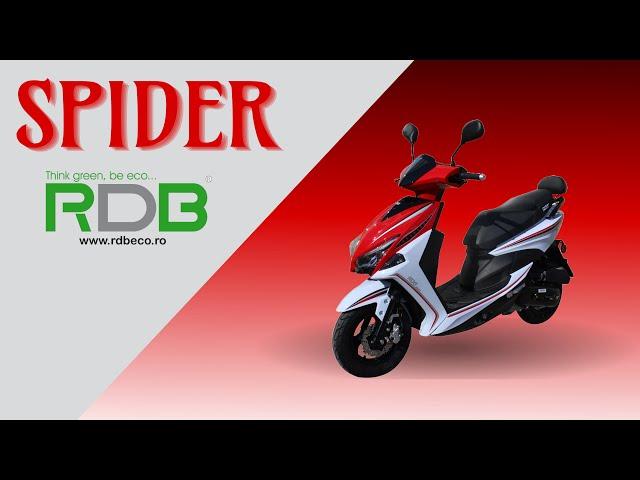 Prezentare vehicul RDB Spider, Euro 5, 50cc, 4 timpi