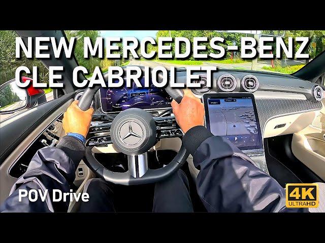 NEW Mercedes-Benz CLE 200 Cabriolet POV Drive