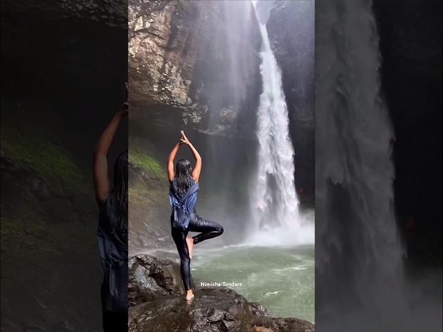 Devkund waterfall Maharashtra! #waterfalls #viralvideos #viralshorts #sahyadri #mountains