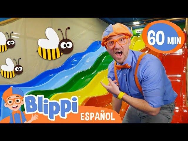 El colorido día de juego de Blippi | Blippi | Moonbug Kids Parque de Juegos