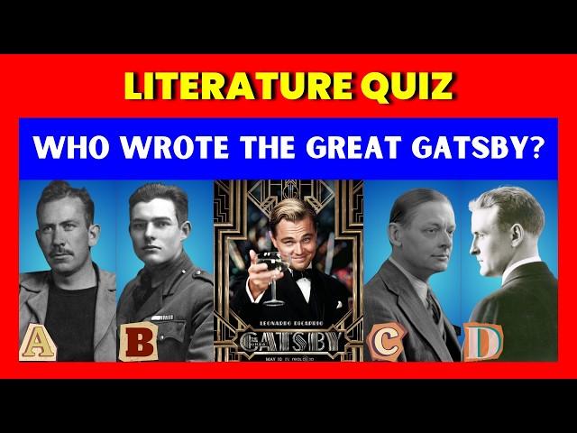 Ultimate Literature Quiz | 50 Questions to Challenge Your Literary Knowledge