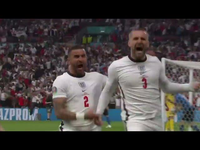 What A Moment! Luke Shaw scores against Italy in Euro 2020 final